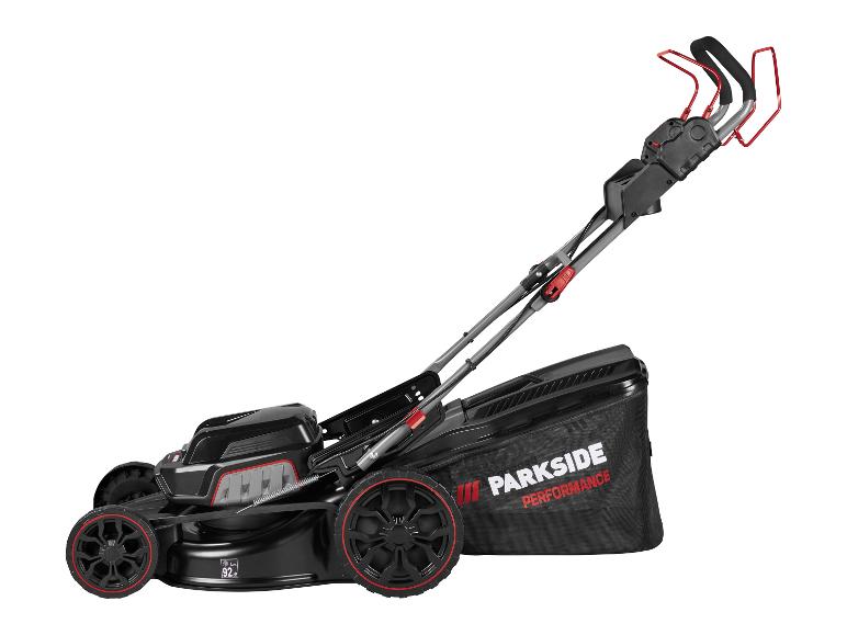 PARKSIDE PERFORMANCE® PPRMA 40-Li C3 Önjáró akkus fűnyíró, 40 V, 47 cm, 70 l, Brushless – akkumulátor nélkül