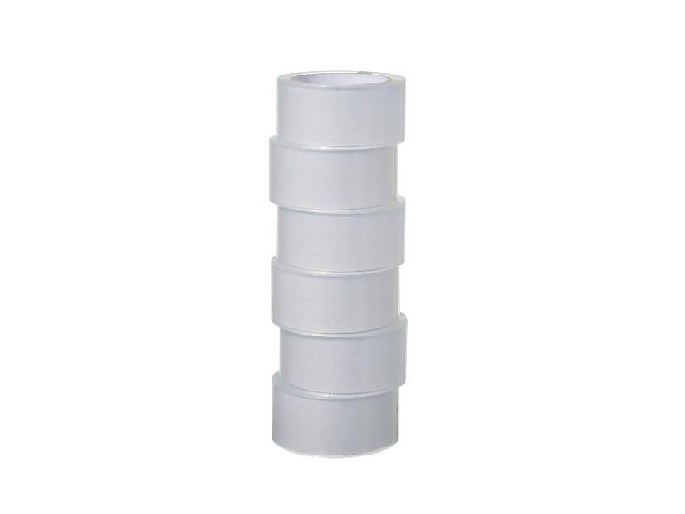 PARKSIDE® Csomagolószalag készlet, 66 m × 50 mm, 6 részes – átlátszó