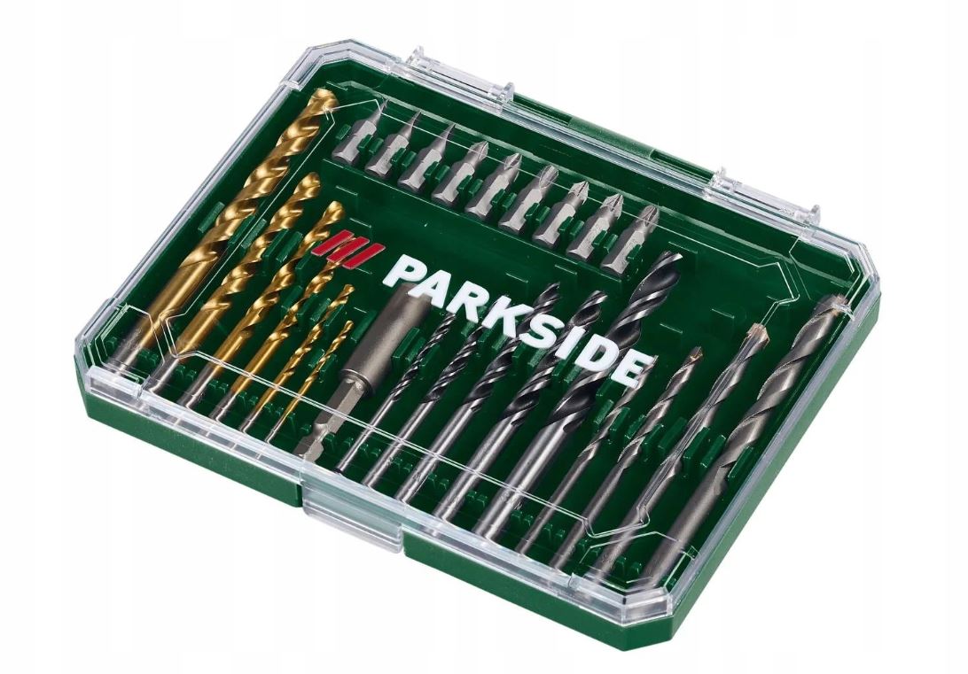 PARKSIDE® fúró- és bitkészlet - 25 részes