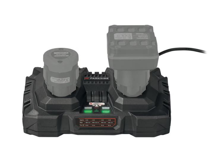 PARKSIDE® PDSLG 12 B2 12V 2 x 4,5A Dupla akkumulátor töltő