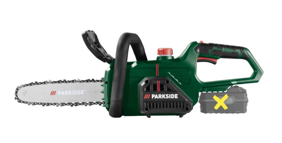 PARKSIDE® PAKS 20-Li F5 Akkus láncfűrész (Akkumulátor és töltő nélkül)