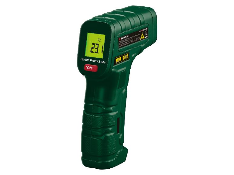 PARKSIDE® PFTM A1 Infravörös hőmérő, –38 és +365 °C, lézeres célzással, 12:1