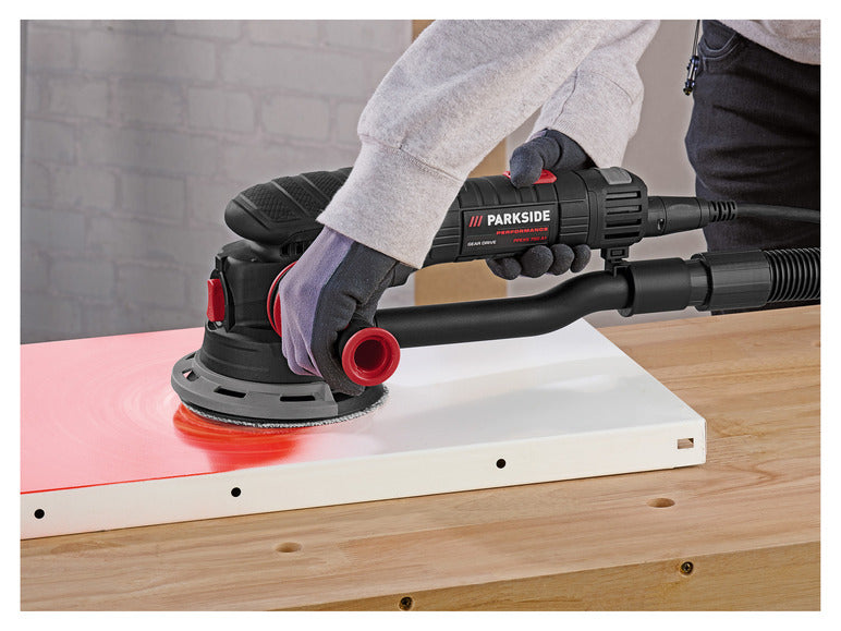 PARKSIDE PERFORMANCE® PPEXS 750 A1 Excentercsiszoló, 750 W, 150 mm, 6 fokozat, kofferral