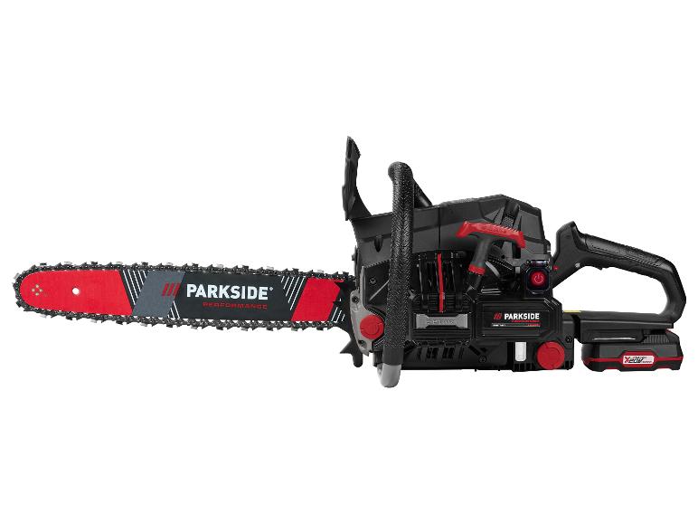 PARKSIDE PERFORMANCE® PPBKS 56 B2 Benzines láncfűrész elektromos indítással, 56 cm³, 3,1 LE, 44 cm