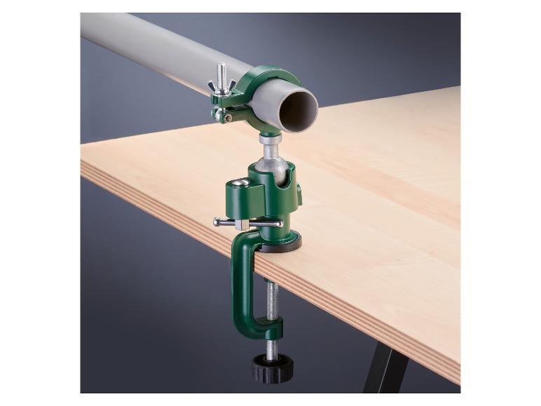 PARKSIDE® Univerzális asztali satu, 78 mm, 70 mm befogás, forgatható gömbcsuklóval és csőtartóval