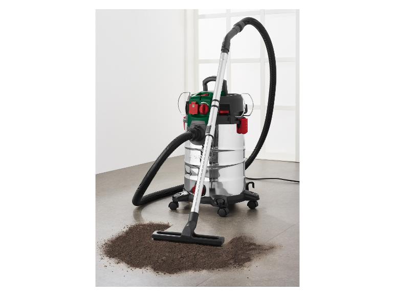 PARKSIDE® PWD 30 C1 Száraz-nedves porszívó, 1500 W, 30 l, 260 AirWatt