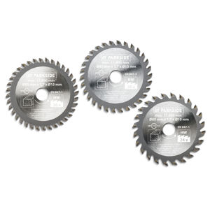 PARKSIDE® 85 mm-es fűrészlap készlet PHKSA 12 A2 (3 db)