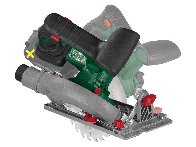 PARKSIDE® PHKSA 20-Li C4 Akkumulátoros kézi körfűrész (Akkumulátor és töltő nélkül)