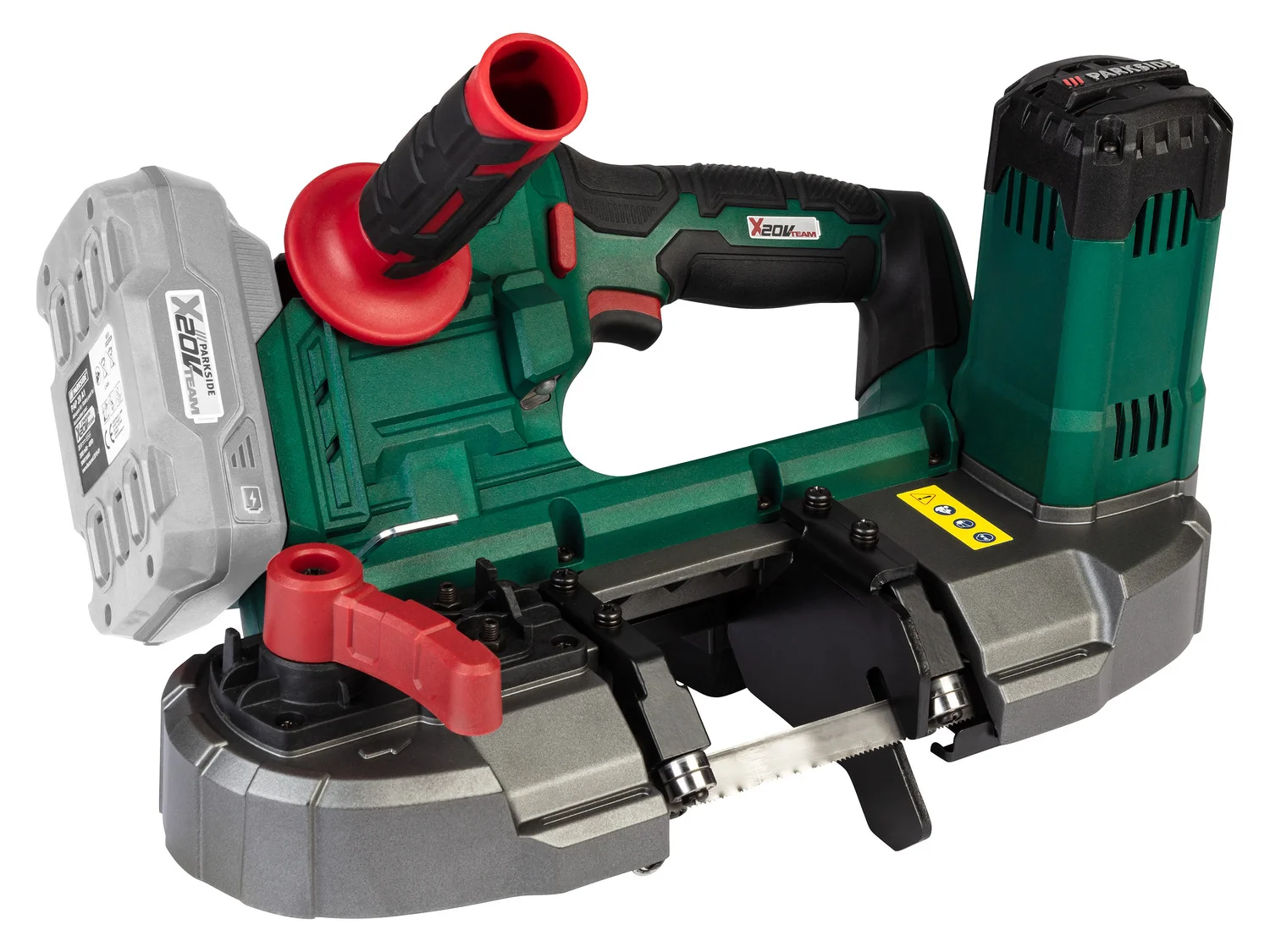 PARKSIDE® PMBA 20-Li B2 Akkus szalagfűrész – (Akkumulátor és töltő nélkül)