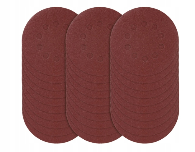 PARKSIDE® Csiszolópapír készlet – 30 db, Ø180 mm, P80