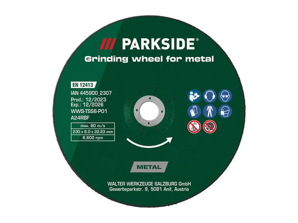 PARKSIDE® vágó-/nagyolókorong készlet / gyémánt vágótárcsa – Ø 230 mm