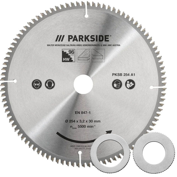 PARKSIDE® PKSB 254 A1 Multi Exterior keményfém körfűrészlap