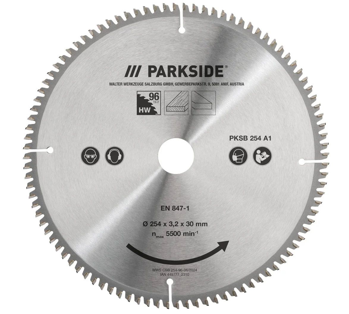 PARKSIDE® PKSB 254 A1 Multi Exterior keményfém körfűrészlap