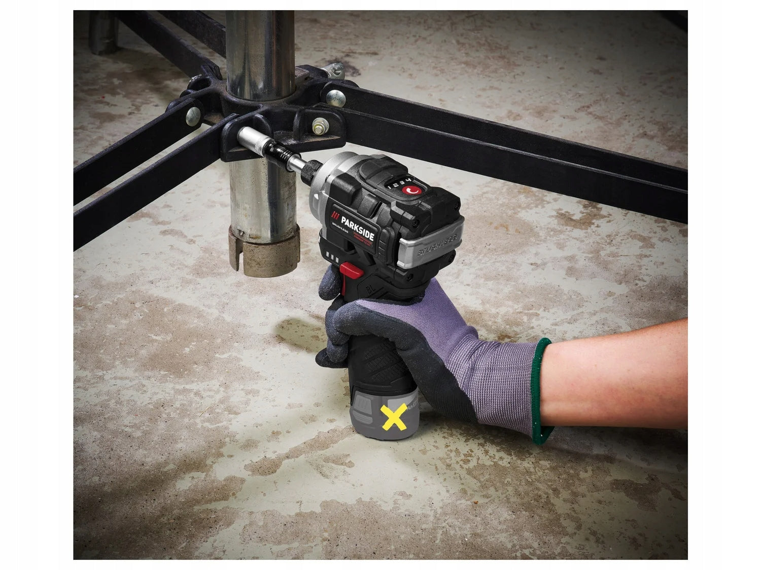 PARKSIDE PERFORMANCE® PDSSAP 12 A1 Akkus ütvecsavarozó - (Akkumulátor nélkül)