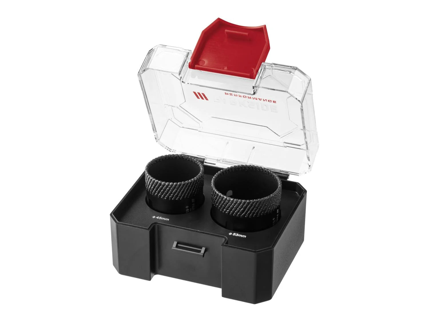 PARKSIDE PERFORMANCE® gyémánt koronafúró készlet, M14, 45/53 mm, 2 részes