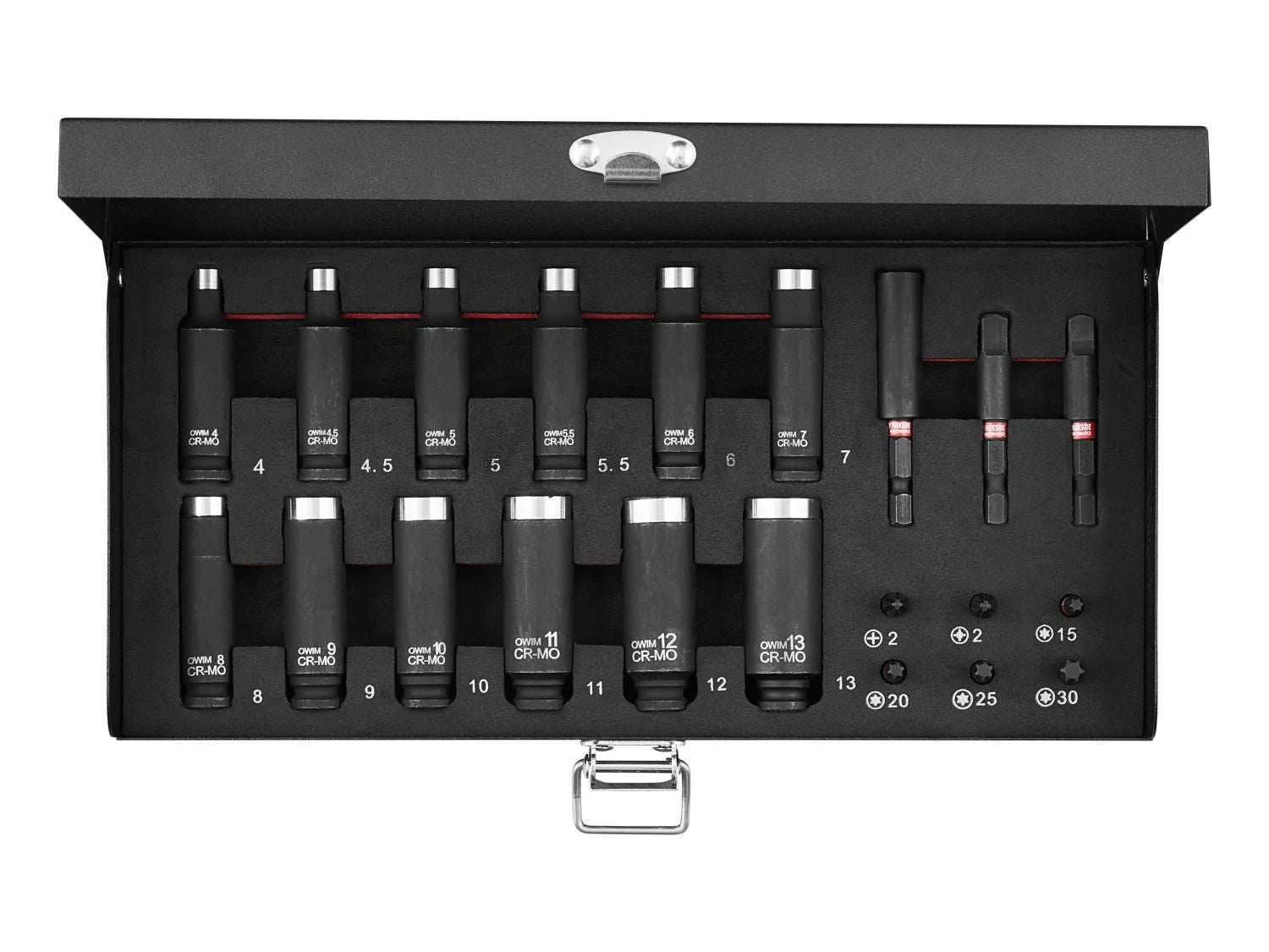 PARKSIDE PERFORMANCE® PSS 21 A1 dugókulcs és bit készlet