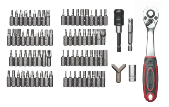 PARKSIDE® 81 részes racsnis bitkészlet