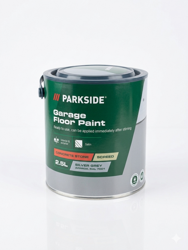 PARKSIDE® Garázspadló festék – kopásálló bevonat betonhoz (2,5 L)