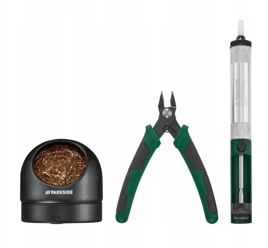 PARKSIDE® Forrasztópumpa, forrasztóhegy-tisztító és oldalvágó készlet