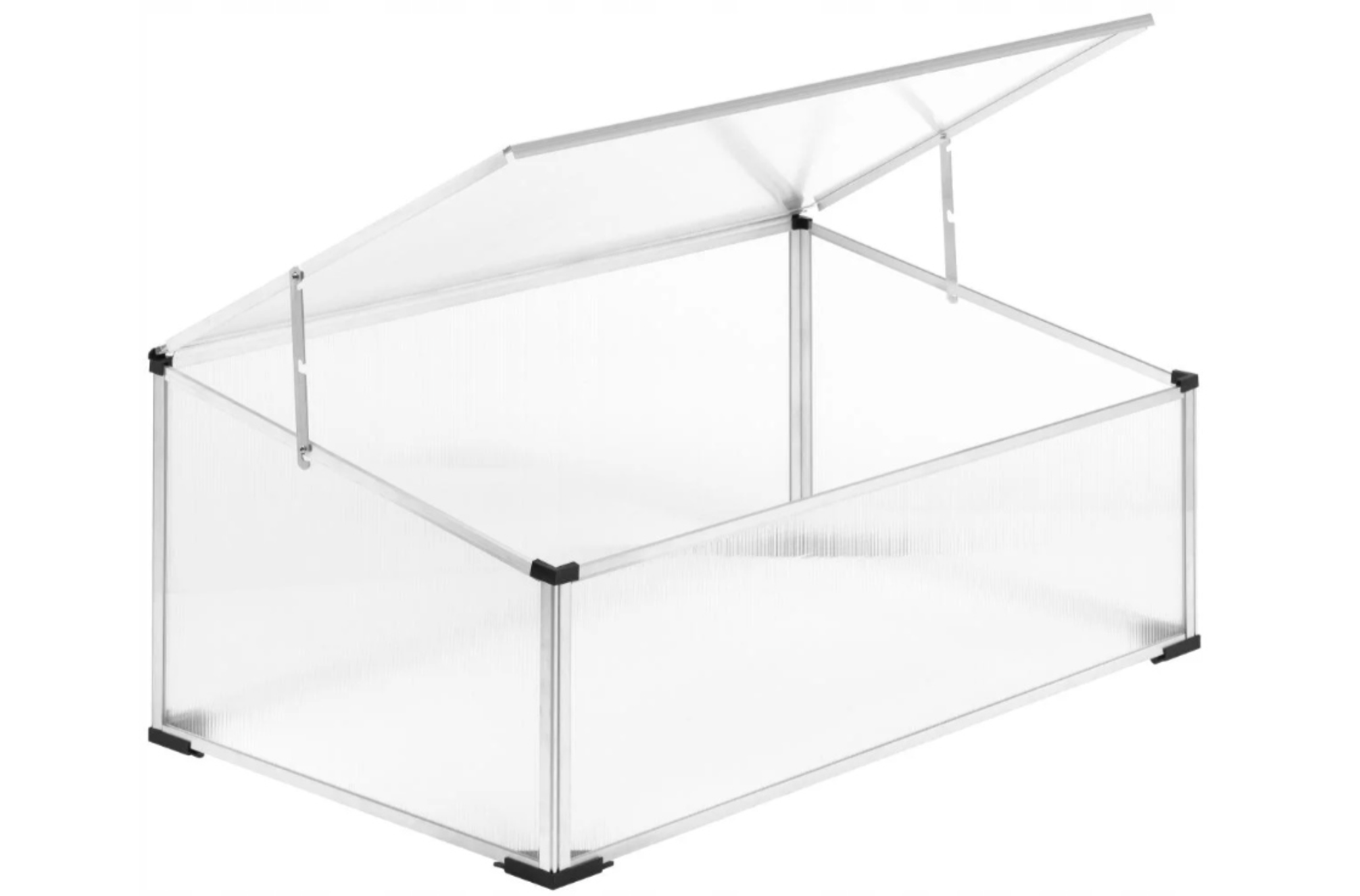 PARKSIDE® Kerti melegágy 100×30/40×60 cm – Polikarbonát, alumínium