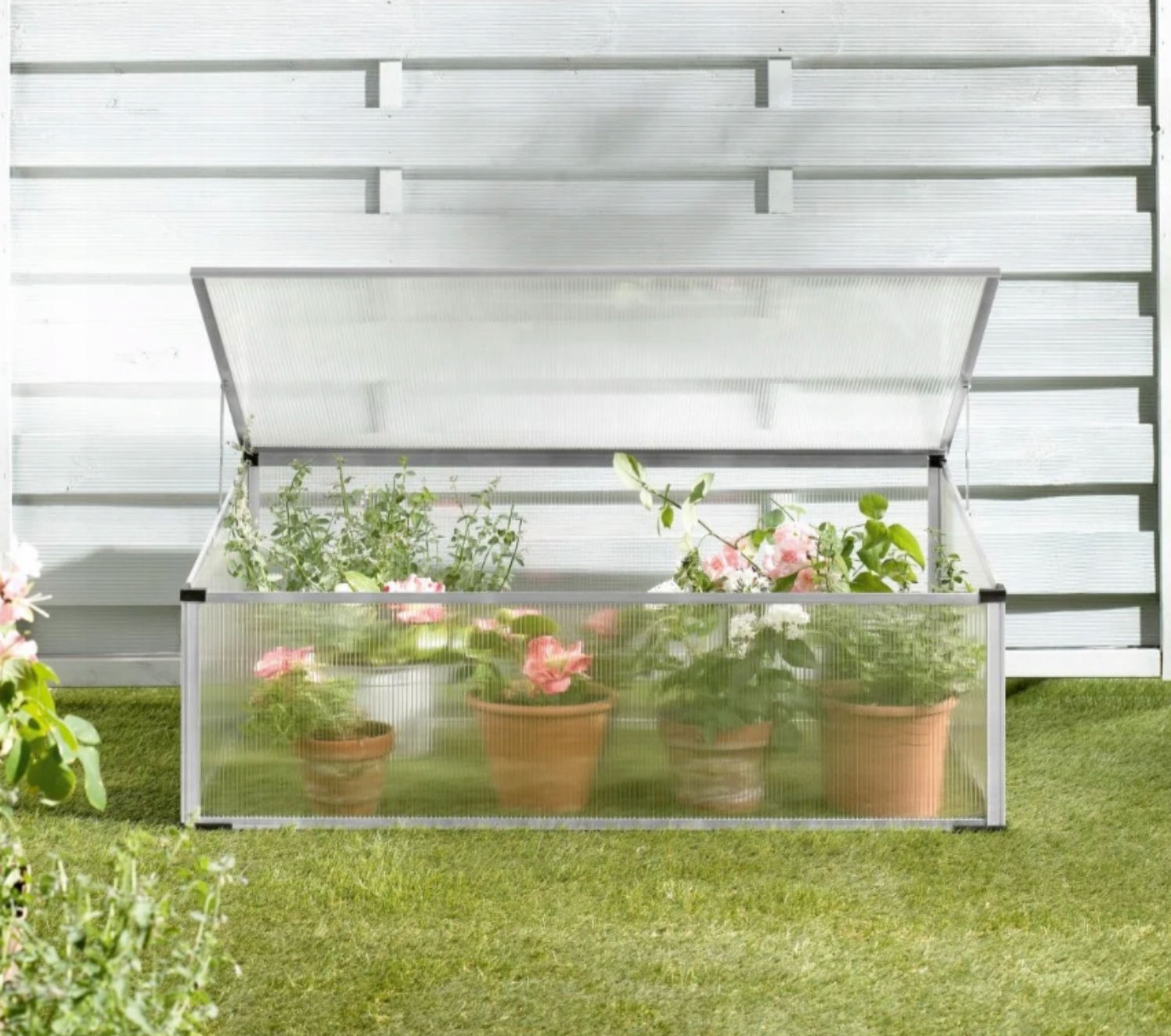 PARKSIDE® Kerti melegágy 100×30/40×60 cm – Polikarbonát, alumínium
