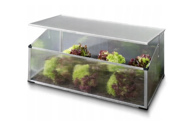PARKSIDE® Kerti melegágy 100×30/40×60 cm – Polikarbonát, alumínium