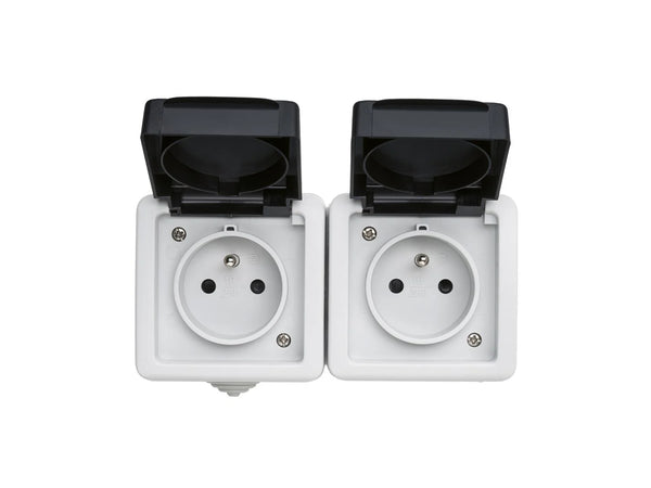 PARKSIDE® Kettős dugalj nedves helyiségekhez