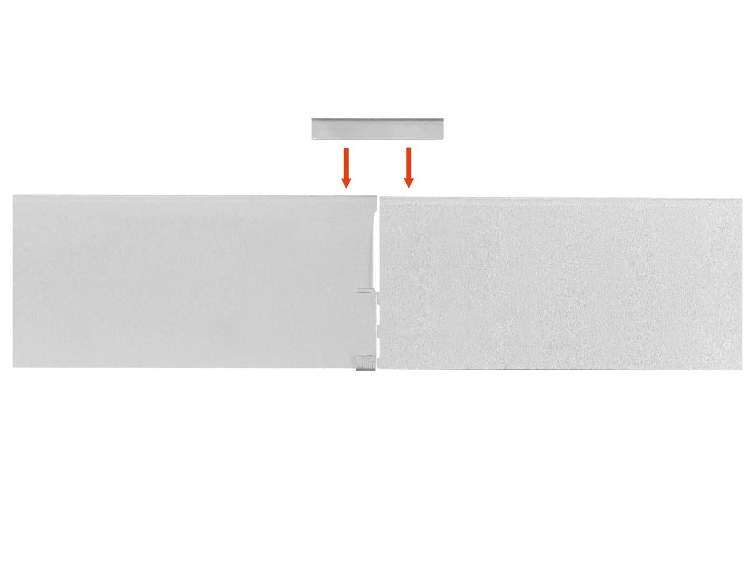 PARKSIDE® Fém gyepszegély - 4 db