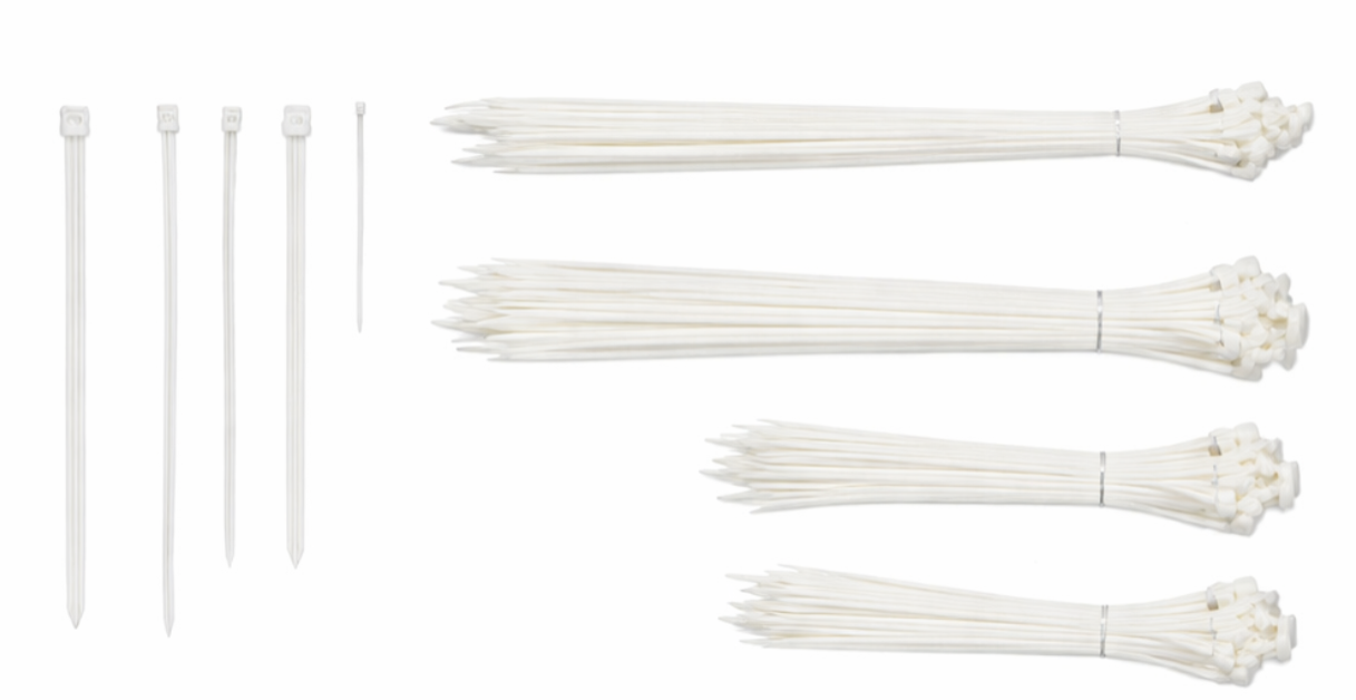 PARKSIDE® Kábelkötegelő készlet – 250 darabos - fehér