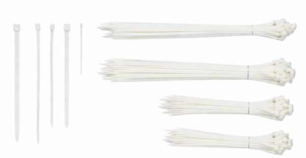 PARKSIDE® Kábelkötegelő készlet – 250 darabos - fehér