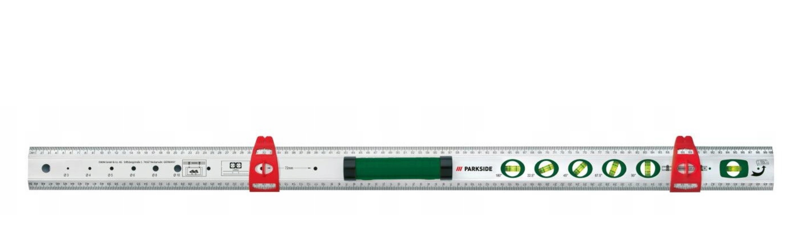 PARKSIDE® Vízmérték mérősegéddel
