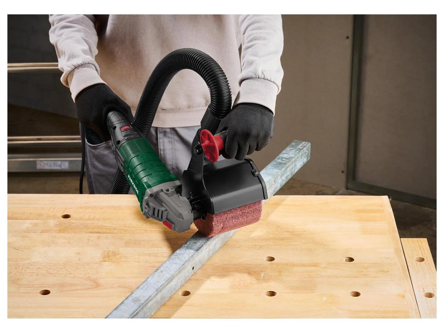 PARKSIDE® PBSM 1300 A1 Szatináló-kefe-csiszológép