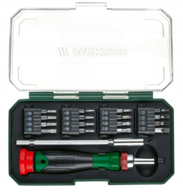 PARKSIDE® Precíziós csavarhúzó készlet – 18 db