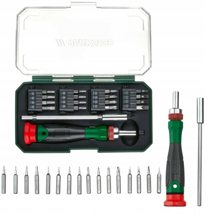 PARKSIDE® Precíziós csavarhúzó készlet – 18 db