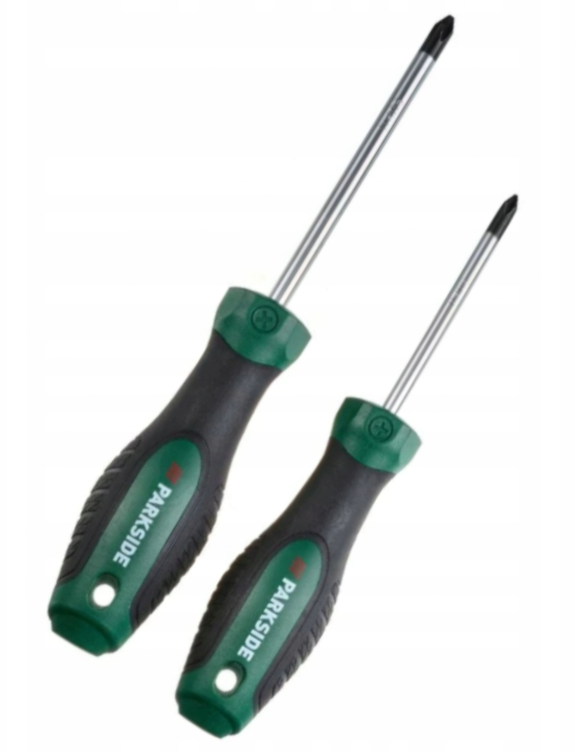 PARKSIDE® Kereszthornyos csavarhúzó készlet – 2 db