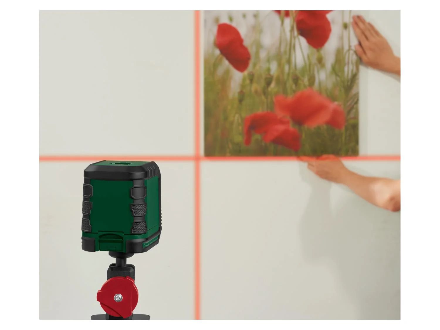 PARKSIDE® PKLL 7 F6 keresztvonalas lézer – elemekkel és univerzális szorítóval