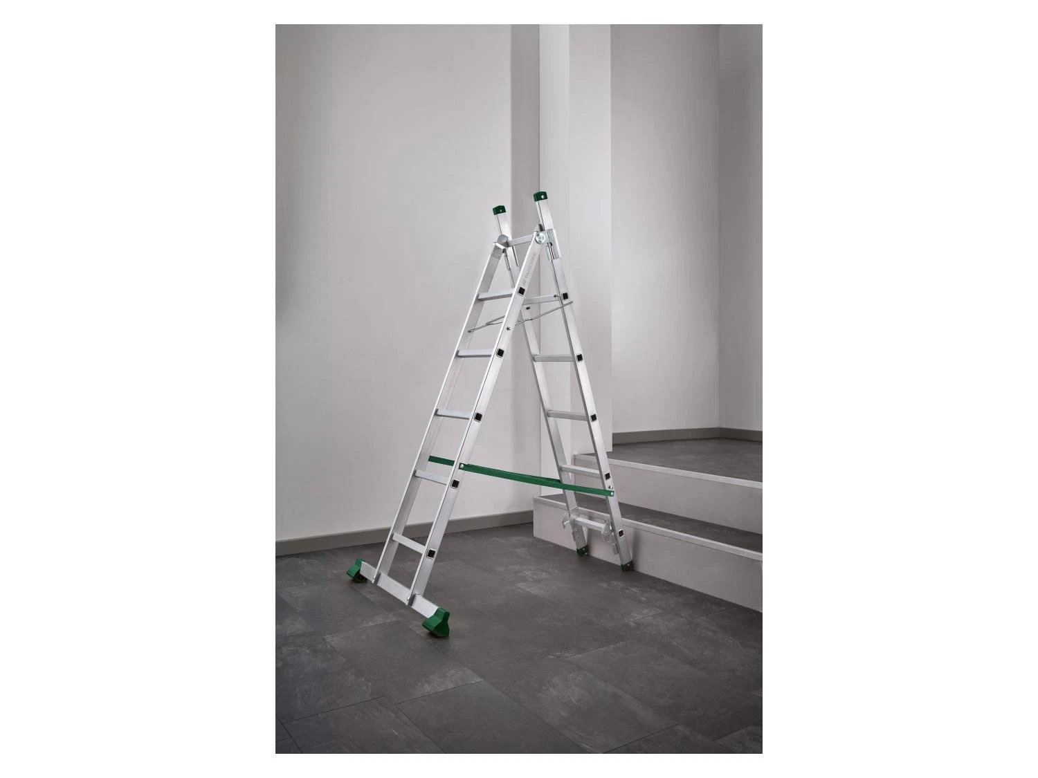 PARKSIDE® Alumínium háztartási létra – 4 fokos