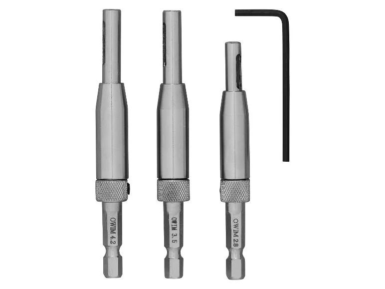 PARKSIDE® Zsanérfúró készlet - 4db-os