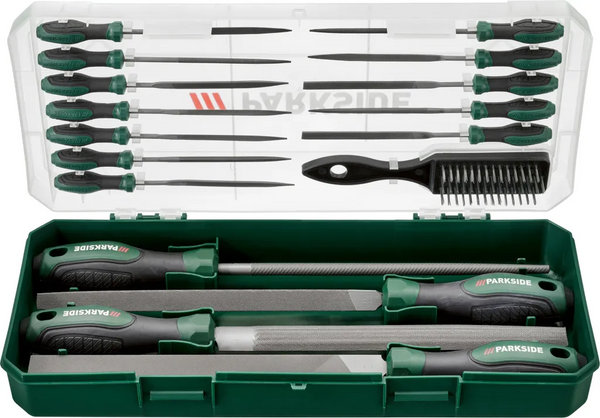 PARKSIDE® 17 részes műhelyreszelő készlet