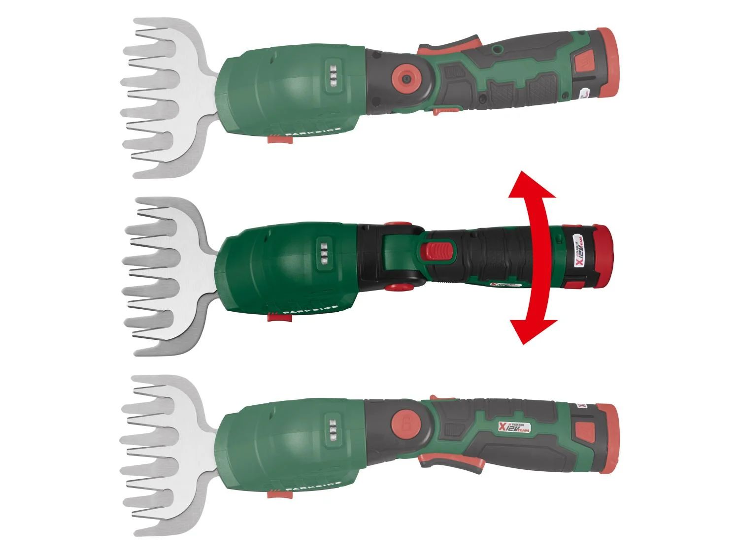 PARKSIDE® PGSA 12 A1 - Akkus fű- és bokornyíró készlet