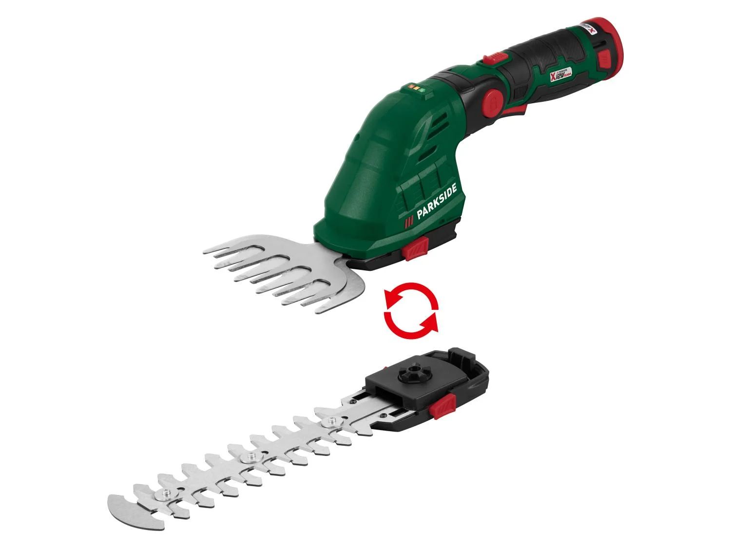 PARKSIDE® PGSA 12 A1 - Akkus fű- és bokornyíró készlet