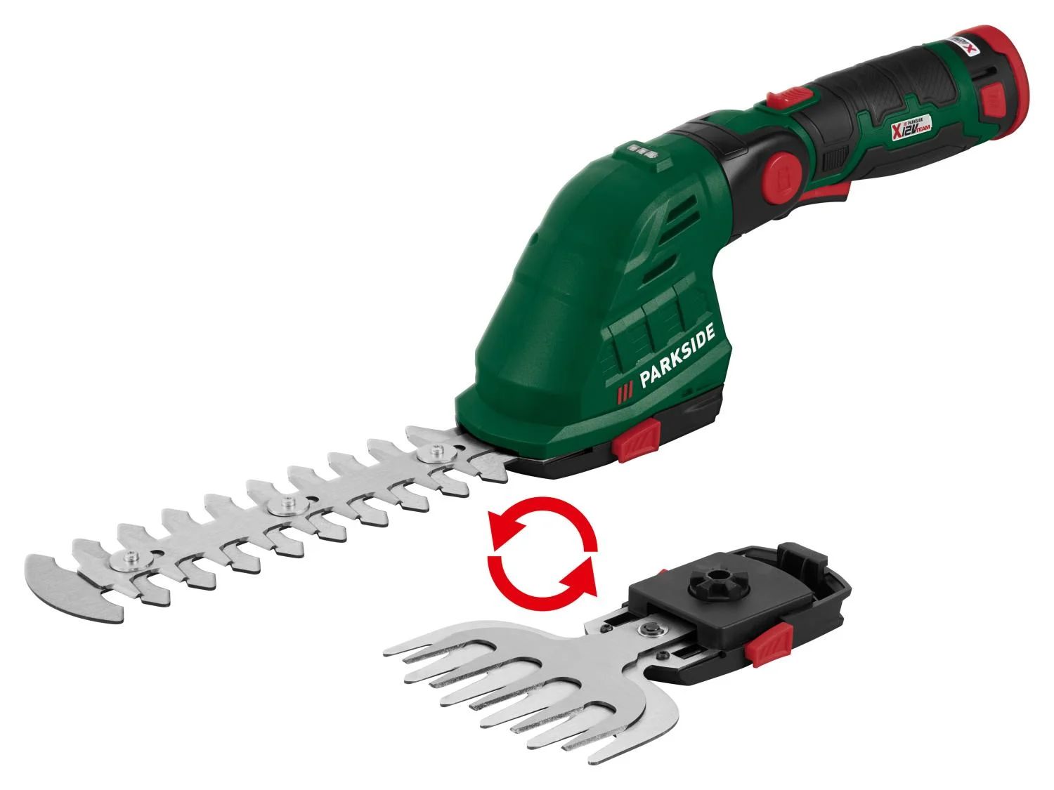 PARKSIDE® PGSA 12 A1 - Akkus fű- és bokornyíró készlet