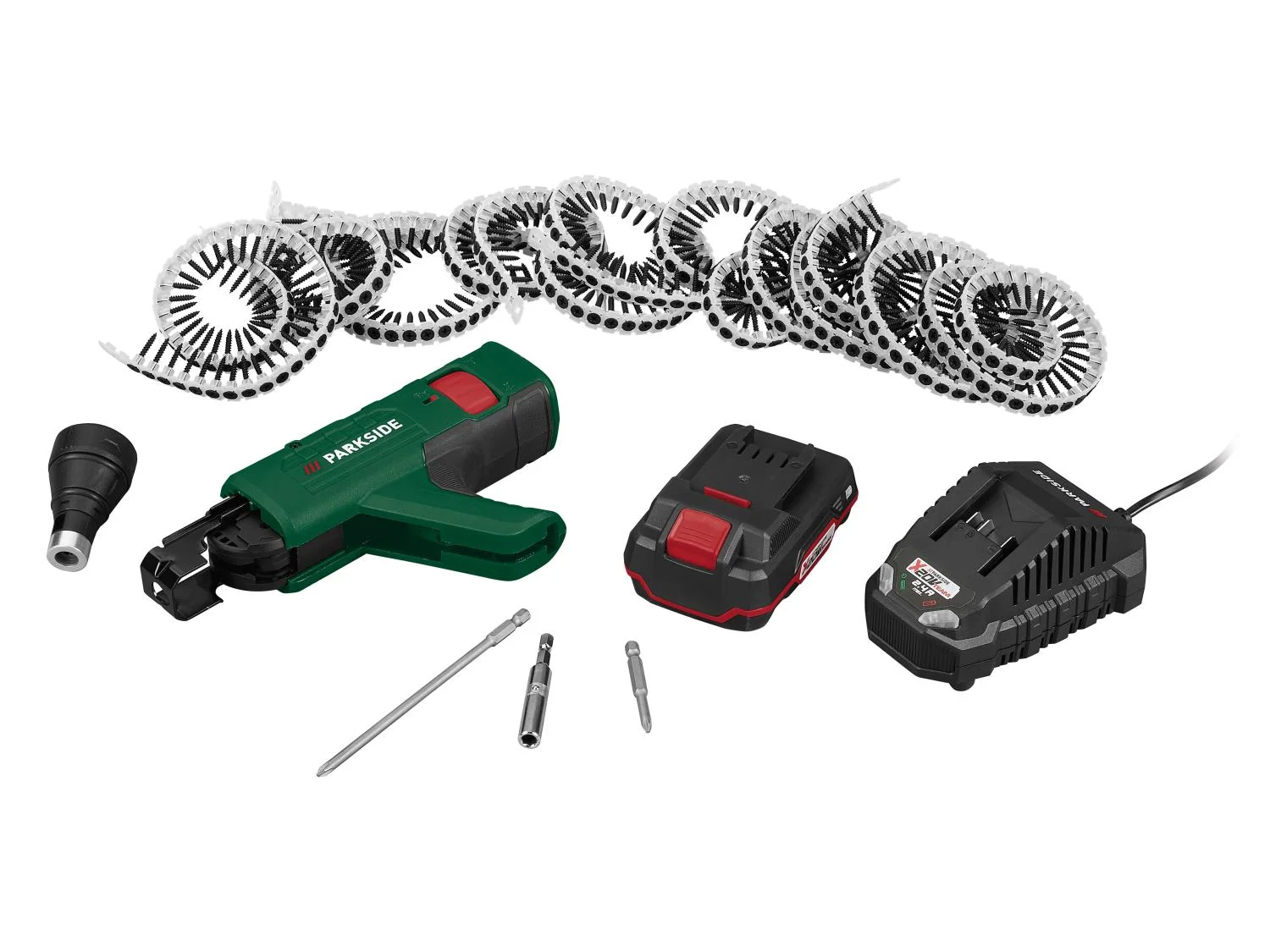 PARKSIDE® PTBSA 20-Li A1 20 V Akkus gipszkarton-csavarozó - Akkumulátorral és töltővel