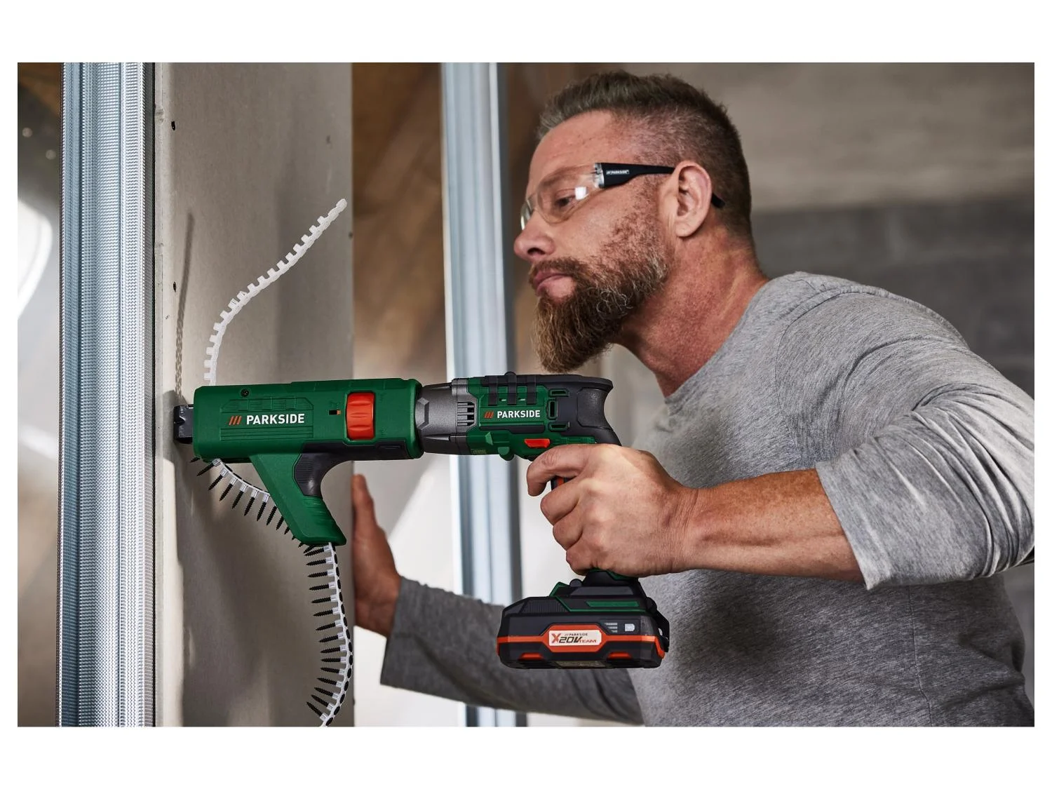 PARKSIDE® PTBSA 20-Li A1 20 V Akkus gipszkarton-csavarozó - Akkumulátorral és töltővel