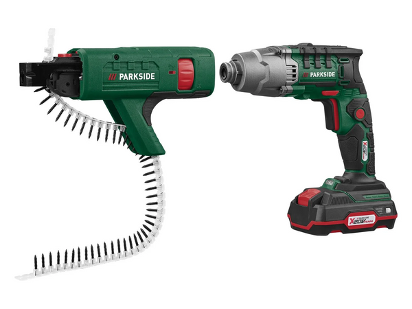 PARKSIDE® PTBSA 20-Li A1 20 V Akkus gipszkarton-csavarozó - Akkumulátorral és töltővel