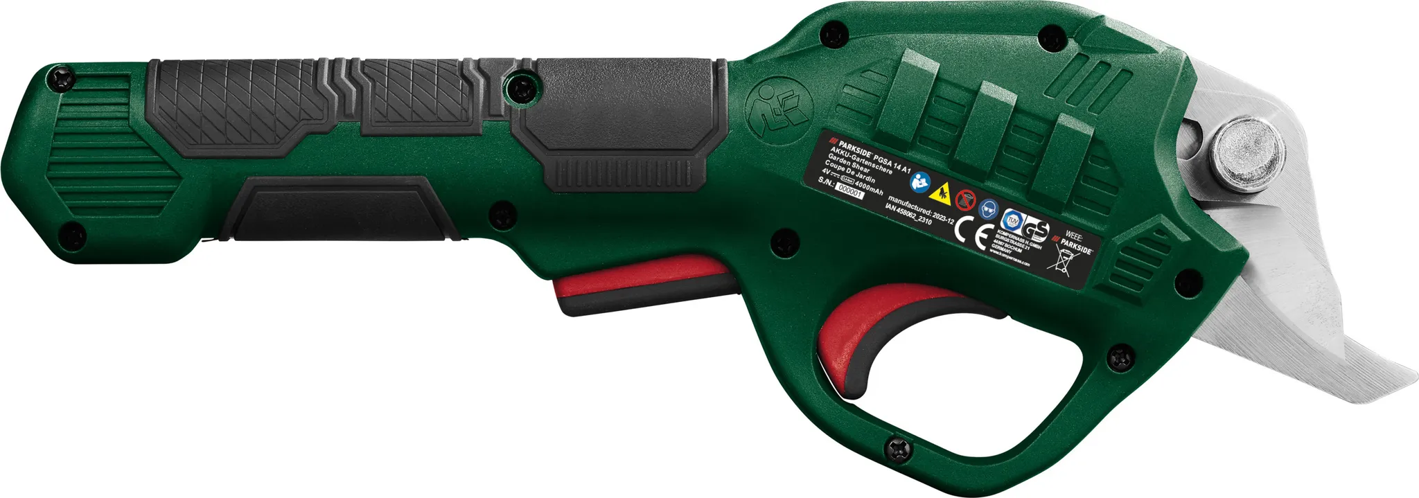 PARKSIDE® PGSA 14 A1 akkumulátoros kerti metszőolló
