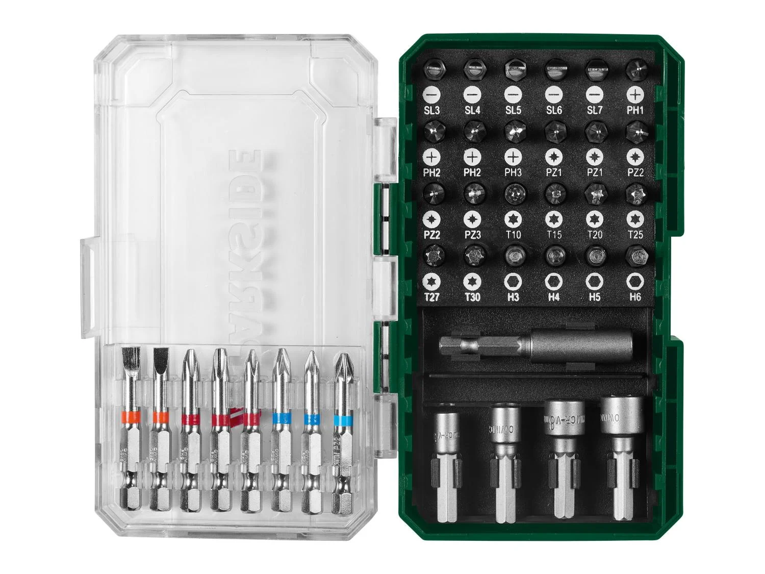 PARKSIDE® Csavarozó bitkészlet – 37 részes
