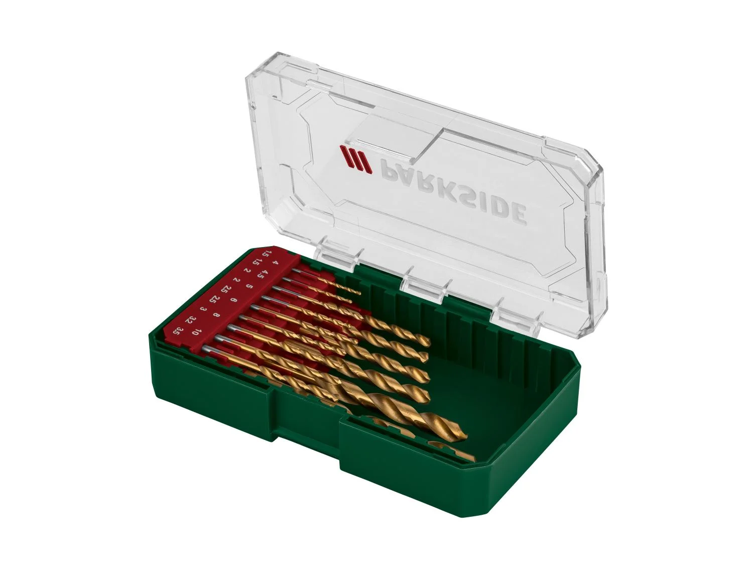 PARKSIDE® HSS spirálfúró készlet – 15 részes