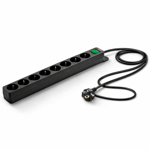 PARKSIDE® 8 aljzatos elosztó kapcsolóval – 3 m kábel