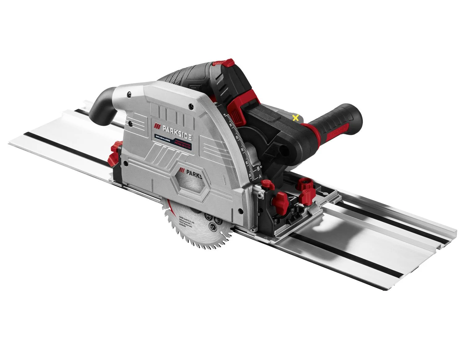 PARKSIDE PERFORMANCE® PPTSA 20-Li C3 Akkus merülő körfűrész (Akkumulátor és töltő nélkül)